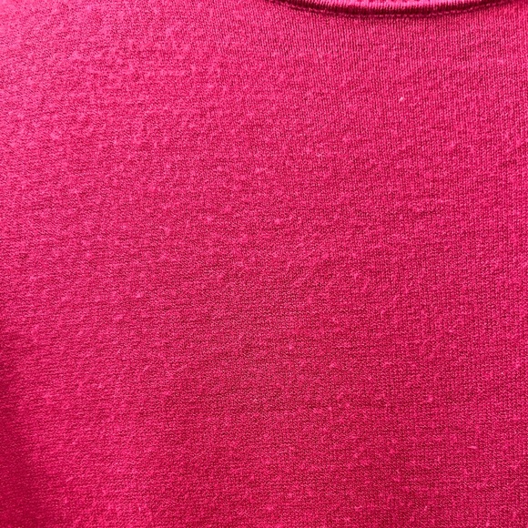 RED Valentino Long-Sleeve Ruffle-Skirt Dress, Fuchsia - Picture 5 of 15